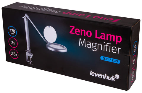 Lente de ampliação LED Levenhuk Zeno Lamp ZL27