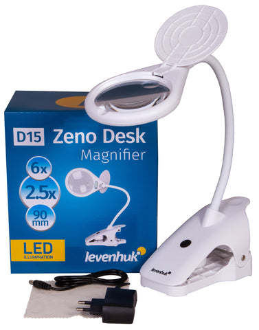 Levenhuk Zeno Desk D15 Magnifier