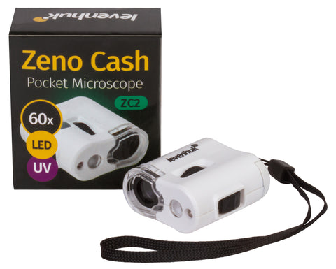 Microscópio de bolso Levenhuk Zeno Cash ZC2