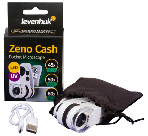 Microscópio de bolso Levenhuk Zeno Cash ZC7