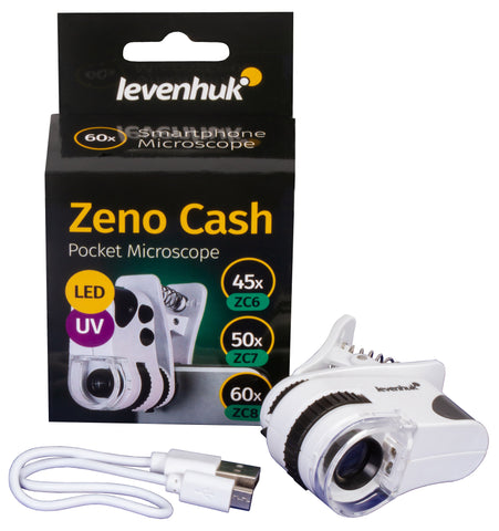 Microscópio de bolso Levenhuk Zeno Cash ZC7