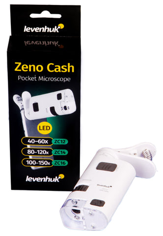 Microscópio de Bolso Levenhuk Zeno Cash ZC12