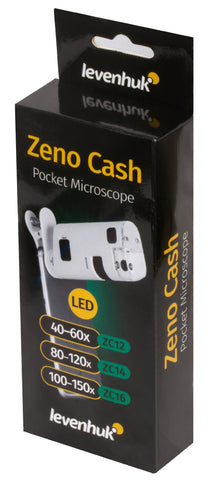 Microscopio de bolsillo Levenhuk Zeno Cash ZC12