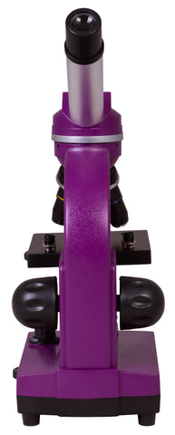 Bresser Junior Biolux SEL 40–1600x Microscope, purple