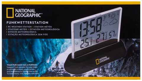 Bresser National Geographic Weather Station, transparent