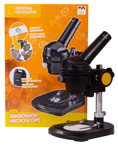 Microscopio Bresser National Geographic 20x, monocular