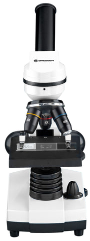 Bresser Junior Biolux SEL 40–1600x Microscope with case, white