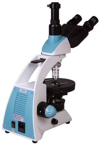 Microscopio trinocular Levenhuk 500T POL