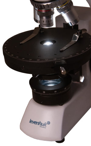 Microscópio Trinocular Levenhuk 500T POL