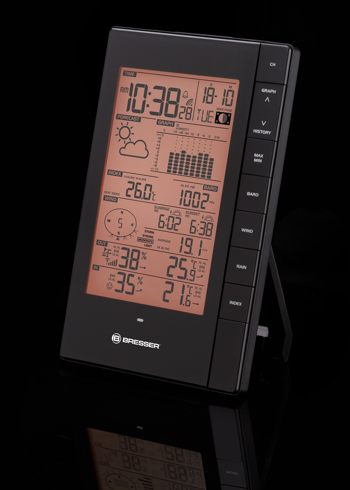 Bresser PC Weather Station with 5-in-1 Outdoor Sensor – Madeira Optics