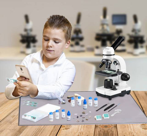 Set de Microscopía Bresser Junior