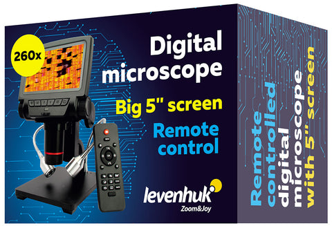 Microscopio teledirigido Levenhuk DTX RC3