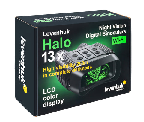 Binóculos digitais de visão nocturna Levenhuk Halo 13x