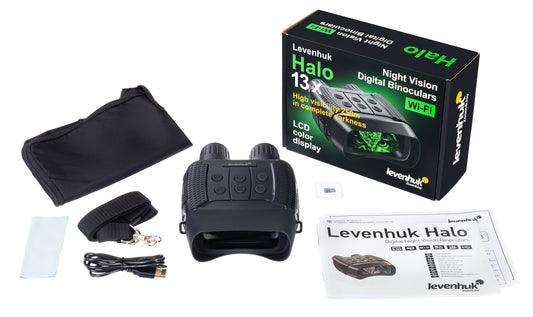 Levenhuk Halo 13x Wi-Fi Digital Night Vision Binoculars