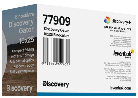 Binóculos Discovery Gator 10x25