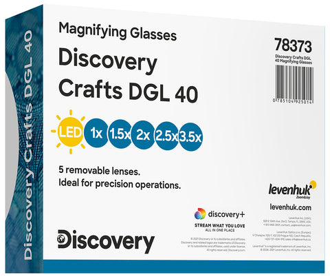 Discovery Crafts DGL 40 Magnifying Glasses