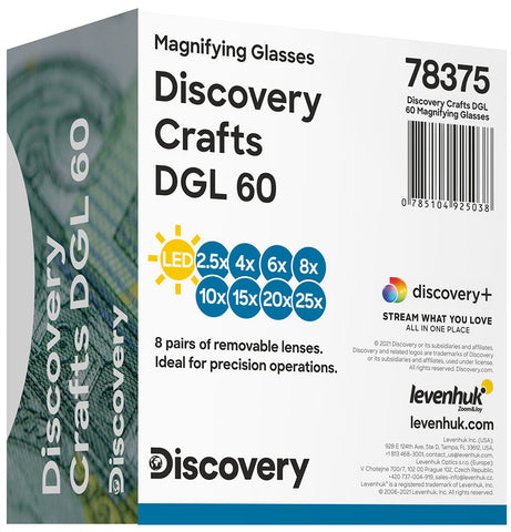 Discovery Crafts DGL 60 Magnifying Glasses