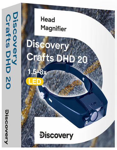 Lupa de cabeza Discovery Crafts DHD 20