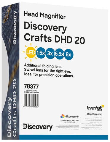 Lupa de cabeça Discovery Crafts DHD 20