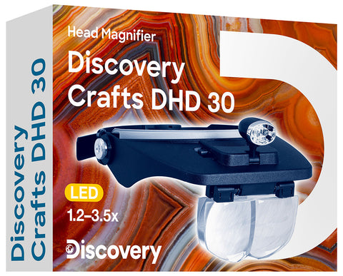 Lupa de cabeza Discovery Crafts DHD 30