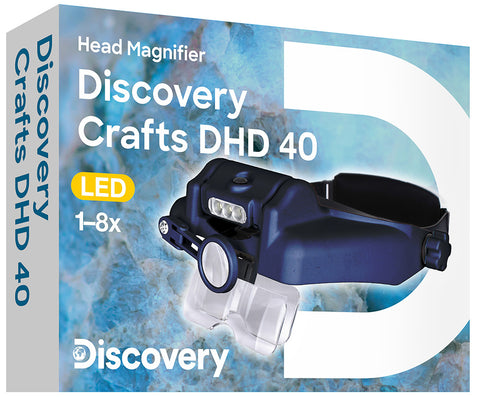 Lupa de cabeza Discovery Crafts DHD 40