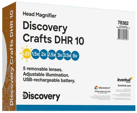 Discovery Crafts DHR 10 Head Rechargeable Magnifier