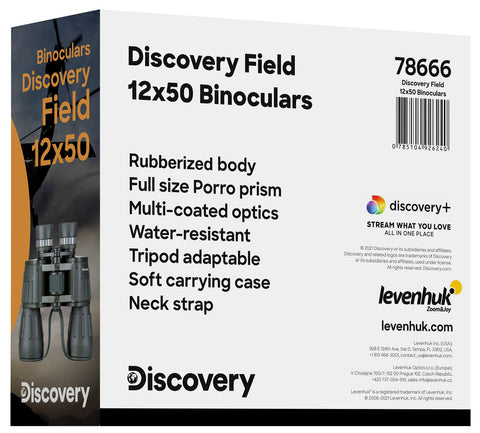 Prismáticos Discovery Field 12x50