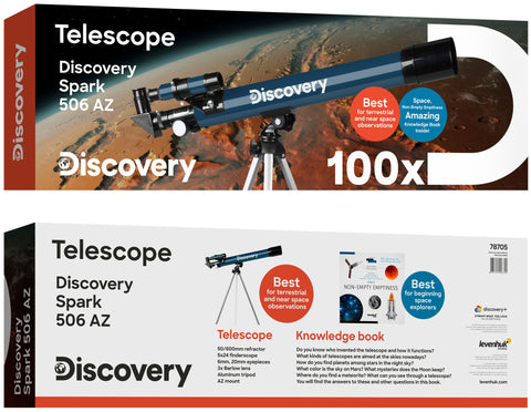Telescópio Discovery Spark 506 AZ com livro