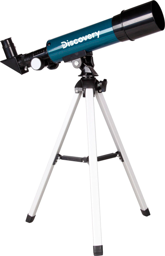 Discovery Spark Travel 50 Telescope with book