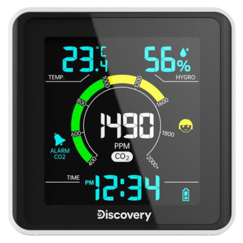 Discovery Report WA40 Weather Station with CO2 Monitor