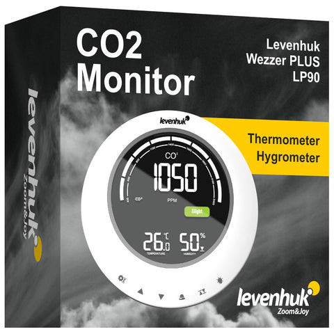 Monitor de CO2 Levenhuk Wezzer PLUS LP90