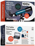 Discovery Spark Travel 50 Telescope with book