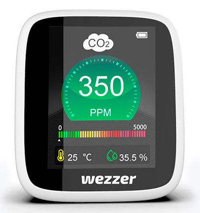 Monitor de calidad del aire Levenhuk Wezzer Air MC20
