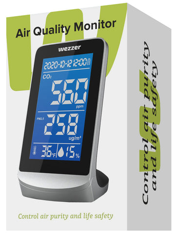 Monitor de qualidade do ar Levenhuk Wezzer Air PRO DM40