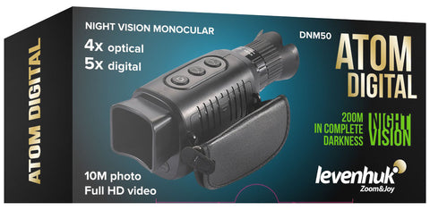 Monocular de visão nocturna Levenhuk Atom Digital DNM50