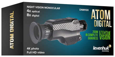 Monocular de visão nocturna Levenhuk Atom Digital DNM100
