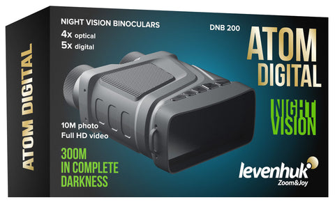 Prismáticos de visión nocturna Levenhuk Atom Digital DNB200