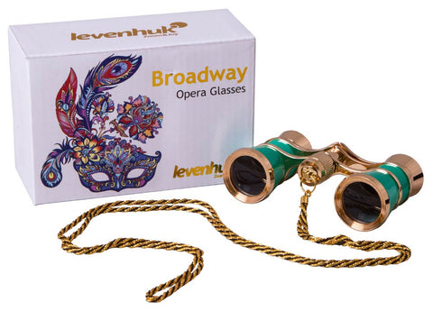 Levenhuk Broadway 325C Opera Glasses with Chain