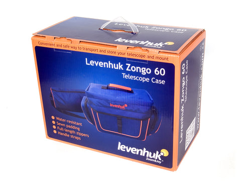 Levenhuk Zongo 60 Telescope Case; Small, Blue