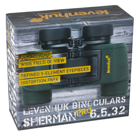 Binóculos Levenhuk Sherman PRO 6.5x32