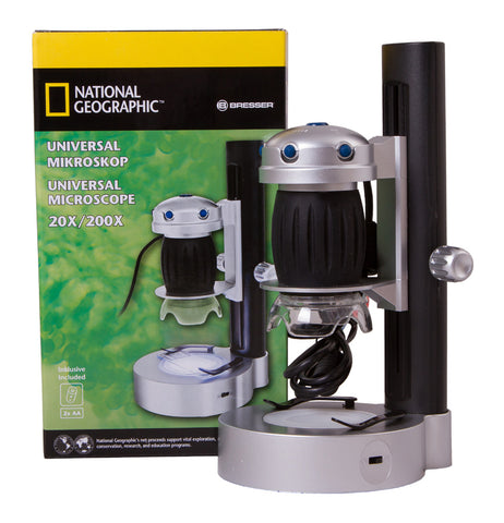 Bresser National Geographic Digital USB Microscope with stand