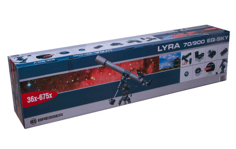 Bresser Lyra 70/900 EQ-SKY Telescope