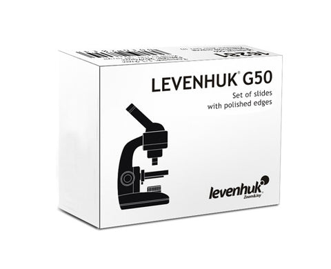 Levenhuk G50 Slides em branco, 50 pçs