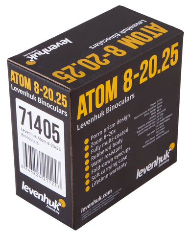 Binóculos Levenhuk Atom 8-20x25