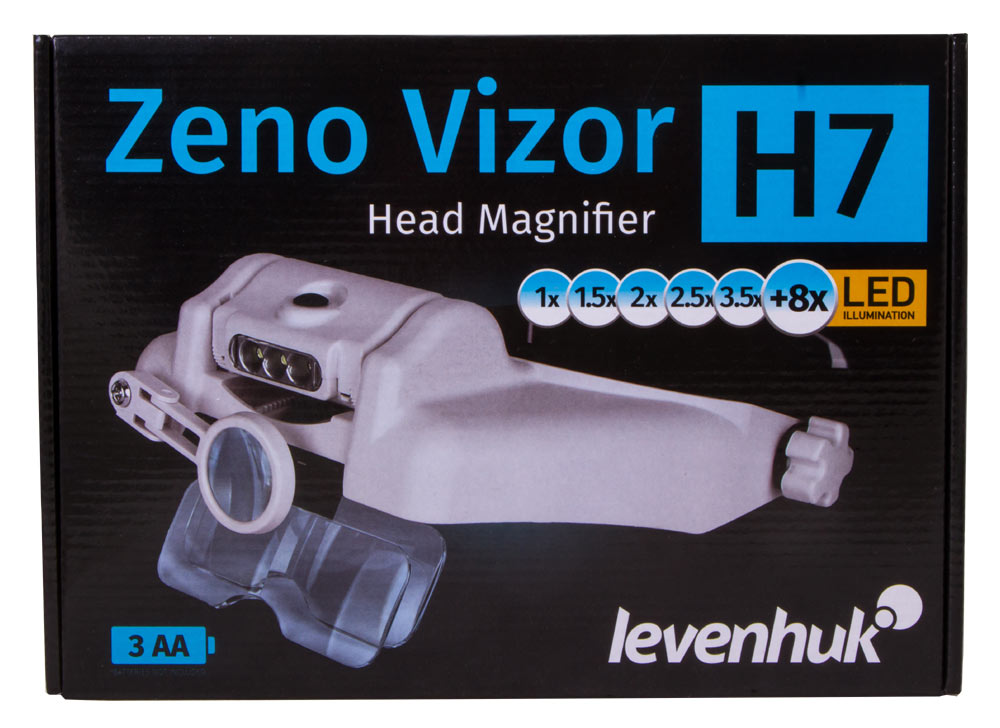 Levenhuk Zeno Vizor H7 Head Magnifier