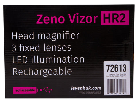Levenhuk Zeno Vizor HR2 Head Rechargeable Magnifier