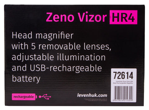 Levenhuk Zeno Vizor HR4 Head Rechargeable Magnifier