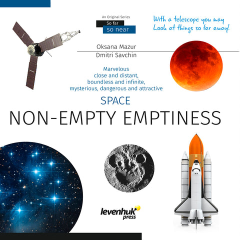 Space. Non-empty emptiness. Knowledge book. Hardcover