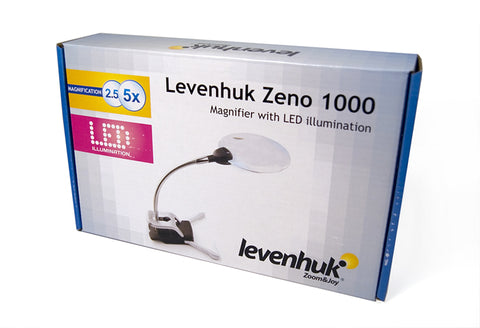 Levenhuk Zeno 1000 LED Magnifier, 2.5/5x, 88/21 mm
