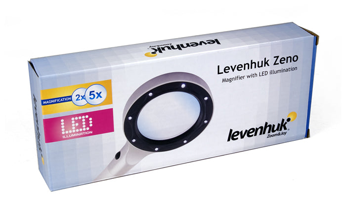 Levenhuk Zeno 50 LED Magnifier, 2.2/4.4x, 88/21 mm